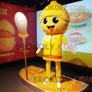 Yellow Fried Rice mascot...