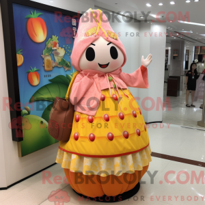 Peach Fried Rice mascot...