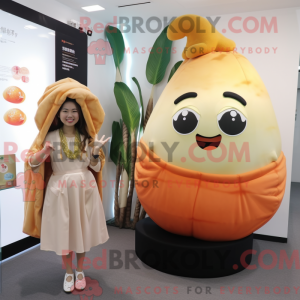 Peach Fried Rice mascot...