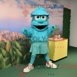 Turquoise Fried Rice mascot...