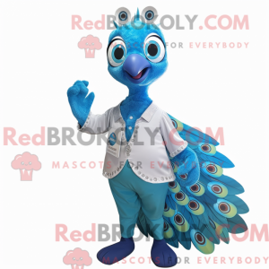 Sky Blue Peacock...