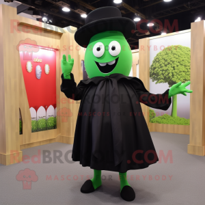 Black Green Bean mascotte...