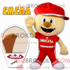Máscara de parmesão bege...