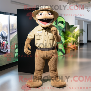 Titanoboa mascottekostuum...
