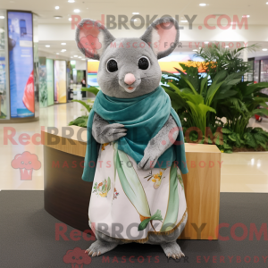Oliven Chinchilla maskot...