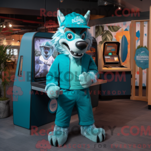Disfraz de mascota Teal...