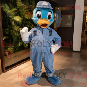 Blue Gosling maskerad...