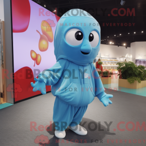 Postava maskota Sky Blue...