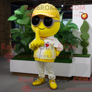 Disfraz de mascota de Apple...