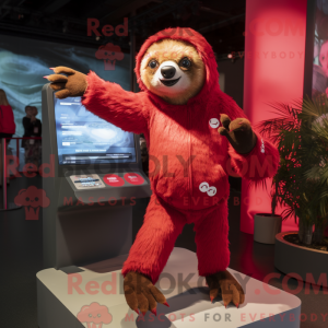 Máscara de Red Sloth com...
