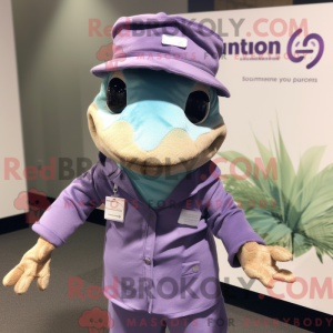 Costume mascotte de lézard...
