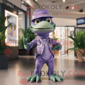 Costume mascotte de lézard...