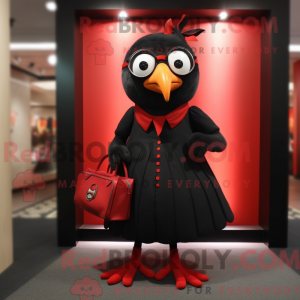 Red Blackbird maskot...
