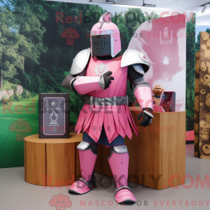 Pink middelalderlig ridder...