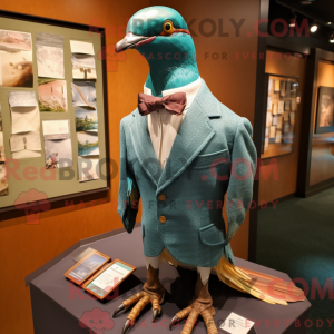 Disfraz de mascota Teal...