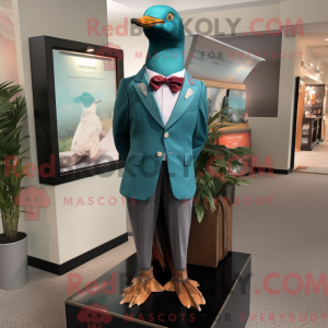 Disfraz de mascota Teal...