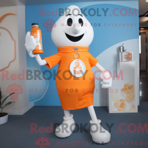 Orange Bottle Of Milk...