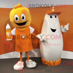 Personaggio mascotte Orange...