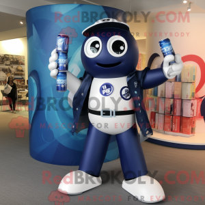 Navy Soda Can maskot...