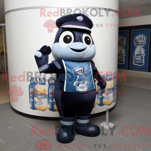 Navy Soda Can maskot...