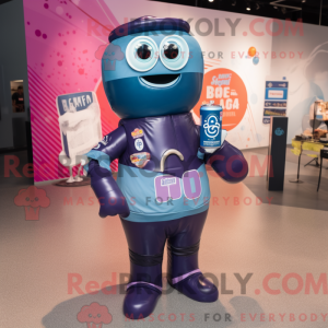 Navy Soda Can maskot...