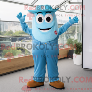 Máscara Gyro Sky Blue com...