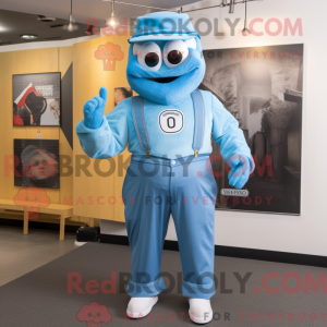 Máscara Gyro Sky Blue com...