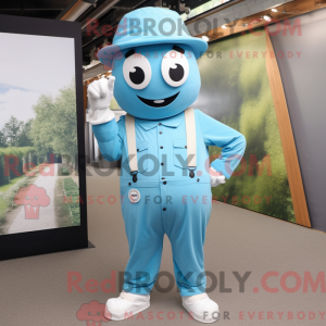 Máscara Gyro Sky Blue com...