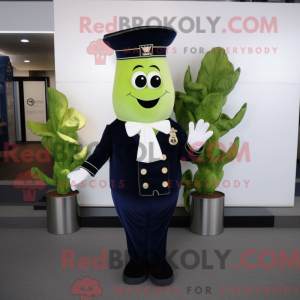 Navy selleri maskot kostyme...