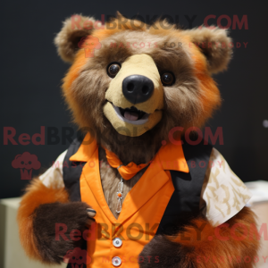Oranje brilbeer...