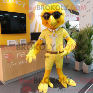 Disfraz de mascota Águila...