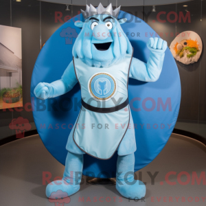 Disfraz de mascota Sky Blue...