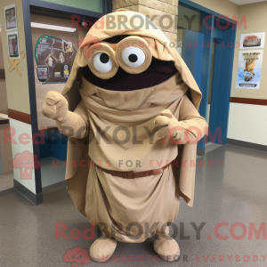 Tan Gyro-mascottekostuum...