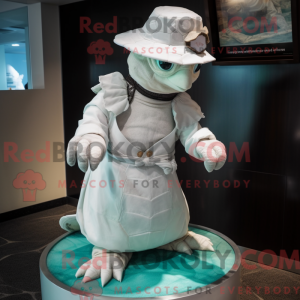 White Sea Turtle mascot...