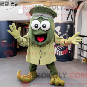 Máscara de Olive Kraken com...