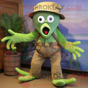 Máscara de Olive Kraken com...