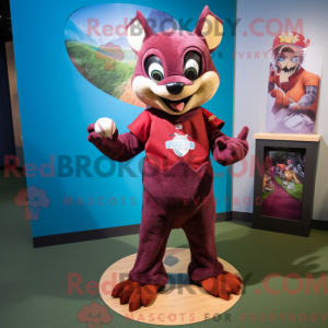 Disfraz de mascota Maroon...