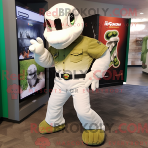 Costume mascotte d Anaconda...