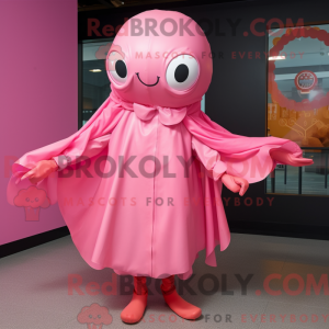 Postava maskota Pink Fried...