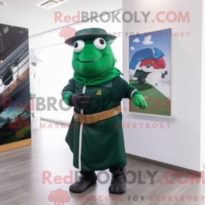 Maskotka z flagą irlandzką...