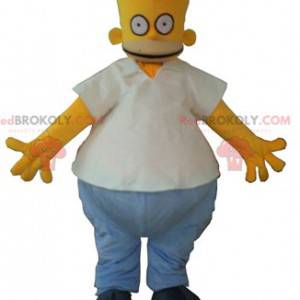 Homer Simpson mascota famoso personaje de dibujos animados -