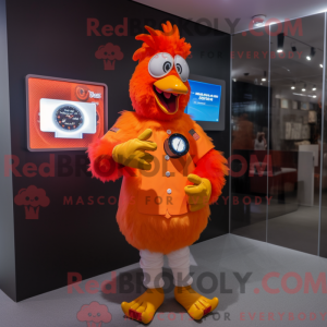 Costume mascotte de coq...