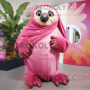 Roze reuzeluiaard...