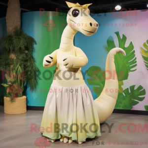 Cream Brachiosaurus...