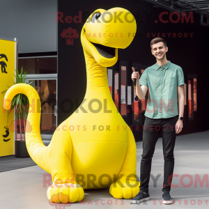 Citroengeel diplodocus...