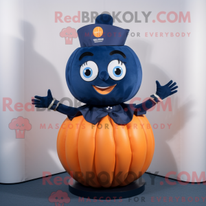Navy Pumpkin Maskottchen...
