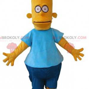 Bart Simpson maskot berömda seriefigur - Redbrokoly.com