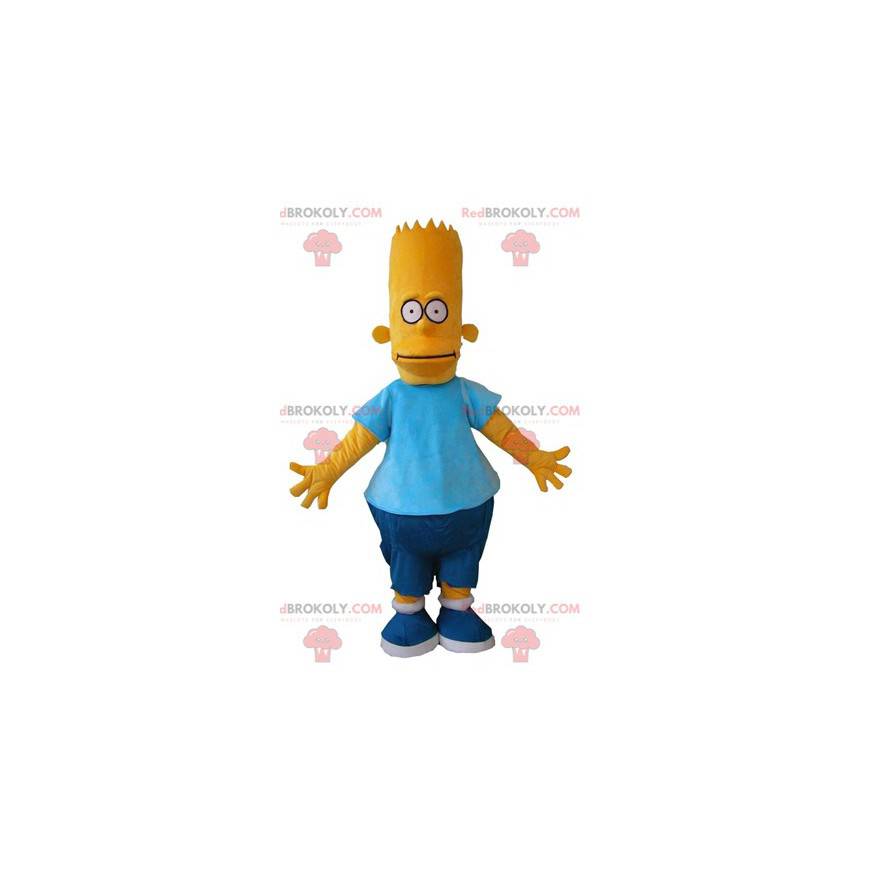 Bart Simpson maskot berömda seriefigur - Redbrokoly.com