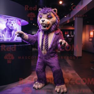 Purple Saber-Toothed Tiger...