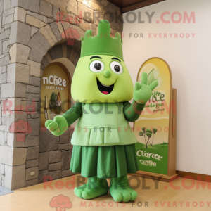 Postava maskota Olive Irish...